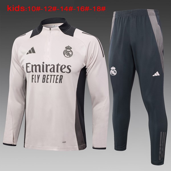 Niños Sudadera De Training Real Madrid 2024-25 Rosa 3